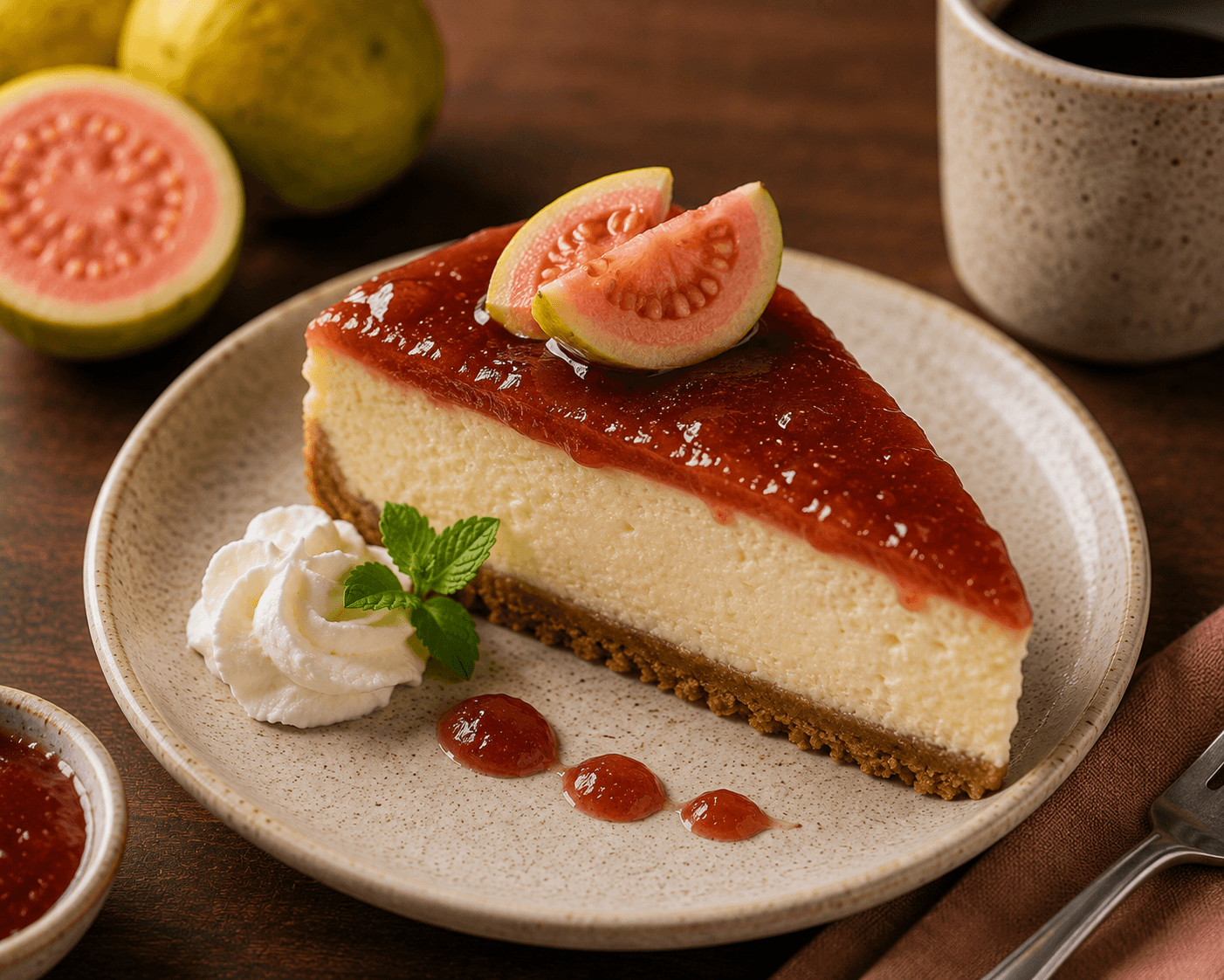 Cheesecake de Guayaba